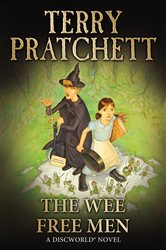 Book cover: The Wee Free Men, by Terry Pratchett (preview)