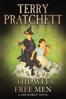 Book cover: The Wee Free Men, by Terry Pratchett (preview)