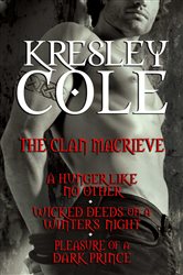 Book cover: Kresley Cole Immortals After Dark: The Clan MacRieve, by Kresley Cole (preview)
