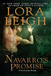 Book cover: Navarro's Promise (Book 24 of A Novel of the Breeds) by Lora Leigh (preview)
