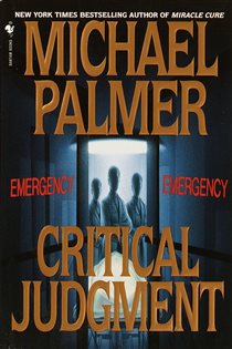 Book cover: Critical Judgment, by Michael Palmer (preview)