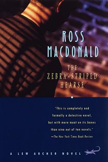 Book cover: The Zebra-Striped Hearse (Book 10 of Lew Archer Series) by Ross Macdonald (preview)