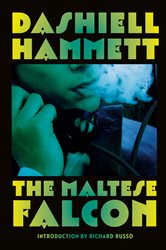 Book cover: The Maltese Falcon, by Dashiell Hammett (preview)