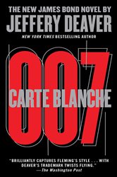 Book cover: Carte Blanche, by Jeffery Deaver (preview)