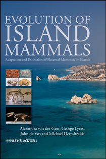 Book cover: Evolution of Island Mammals, by Alexandra van der Geer (preview)