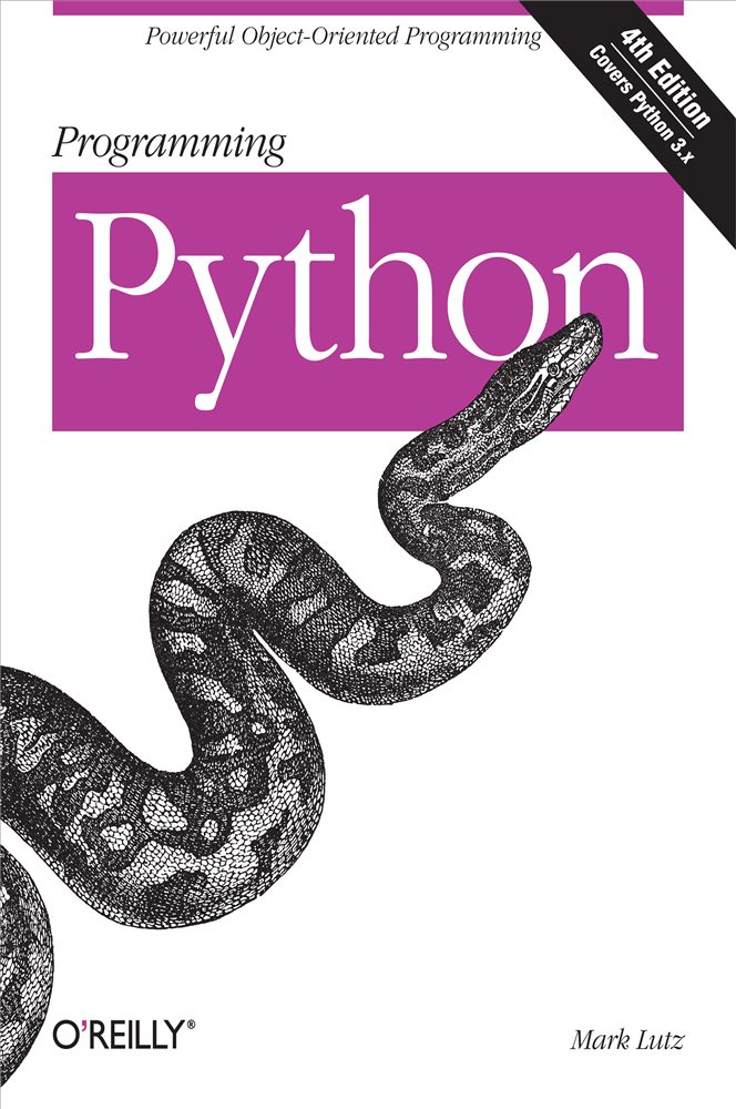 Programming Python (4th ed.) by Mark Lutz (ebook) image.