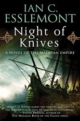 Book cover: Night of Knives (Book 1 of Novels of the Malazan Empire) by Ian C. Esslemont (preview)