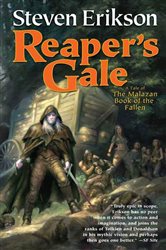 Book cover: Reaper's Gale (Book 7 of Malazan Book of the Fallen) by Steven Erikson (preview)
