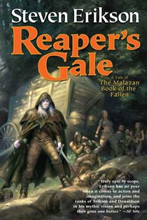 Book cover: Reaper's Gale (Book 7 of Malazan Book of the Fallen) by Steven Erikson (preview)