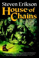 Book cover: House of Chains (Book 4 of Malazan Book of the Fallen) by Steven Erikson (preview)