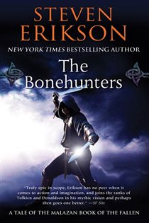 Book cover: The Bonehunters (Book 6 of Malazan Book of the Fallen) by Steven Erikson (preview)