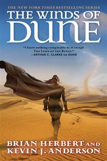 Book cover: The Winds of Dune (Book 7 of Dune) by Brian Herbert (preview)