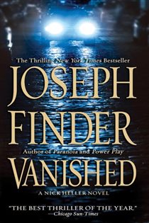Book cover: Vanished (Book 1 of Nick Heller) by Joseph Finder (preview)