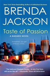 Book cover: Taste of Passion (Book 15 of Madaris Family Novels) by Brenda Jackson (preview)