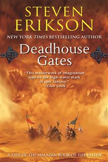 Book cover: Deadhouse Gates (Book 2 of Malazan Book of the Fallen) by Steven Erikson (preview)