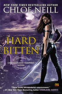 Book cover: Hard Bitten (Book 4 of Chicagoland Vampires) by Chloe Neill (preview)