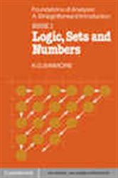 Book cover: The Foundations of Analysis: A Straightforward Introduction, by K. G. Binmore (preview)