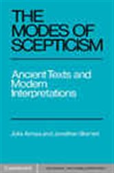 Book cover: The Modes of Scepticism, by Julia Annas (preview)