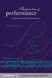 Book cover: The Practice of Performance, edited by John Rink (preview)