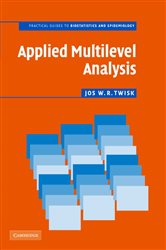 Book cover: Applied Multilevel Analysis, by Jos W. R. Twisk (preview)