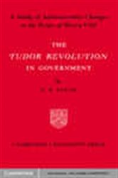 Book cover: Tudor Revolution in Government, by Elton (preview)