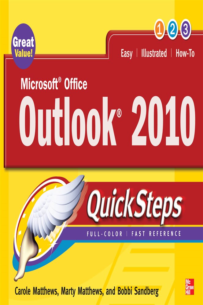 Microsoft office outlook 2010 quicksteps 2nd ed 