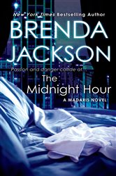 Book cover: The Midnight Hour (Book 12 of Madaris Family Novels) by Brenda Jackson (preview)