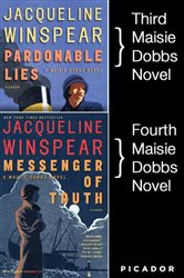 Book cover: Maisie Dobbs Bundle #1, Pardonable Lies and Messenger of Truth, by Jacqueline Winspear (preview)