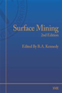 Book cover: Surface Mining, 2nd Edition, edited by B.A. Kennedy (preview)