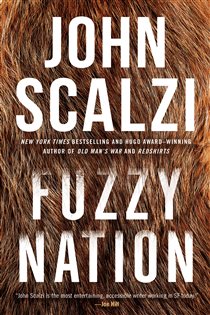 Book cover: Fuzzy Nation, by John Scalzi (preview)
