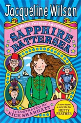 Book cover: Sapphire Battersea (Book 2 of Hetty Feather) by Jacqueline Wilson (preview)