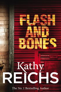 Book cover: Flash and Bones (Book 14 of Temperance Brennan) by Kathy Reichs (preview)