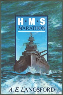 Book cover: Hms Marathon, by A E Langsford (preview)