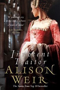 Book cover: Innocent Traitor, by Alison Weir (preview)