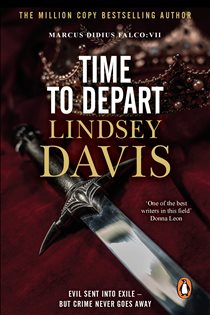 Book cover: Time To Depart (Book 7 of Falco) by Lindsey Davis (preview)