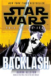 Book cover: Star Wars: Fate of the Jedi: Backlash, by Aaron Allston (preview)