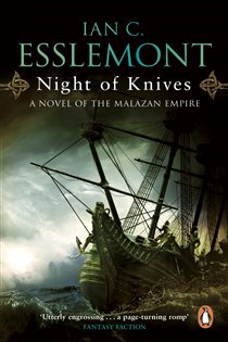 Book cover: Night Of Knives (Book 1 of Malazan Empire) by Ian C Esslemont (preview)
