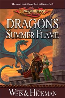 Book cover: Dragons of Summer Flame (Book 4 of Chronicles) by Margaret Weis (preview)
