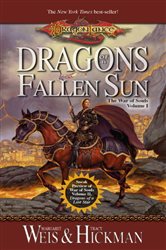 Book cover: Dragons of a Fallen Sun (Book 1 of The War of Souls) by Margaret Weis (preview)