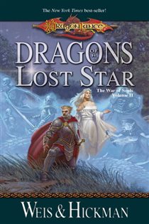 Book cover: Dragons of a Lost Star (Book 2 of The War of Souls) by Margaret Weis (preview)