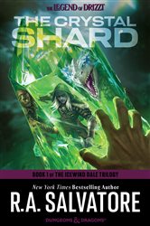 Book cover: The Crystal Shard (Book 4 of The Legend of Drizzt) by R.A. Salvatore (preview)