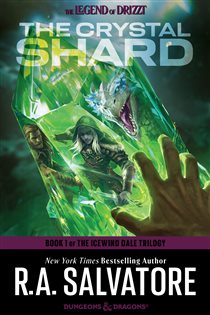 Book cover: The Crystal Shard (Book 4 of The Legend of Drizzt) by R.A. Salvatore (preview)