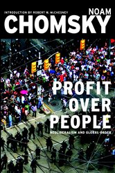 Book cover: Profit Over People, by Noam Chomsky (preview)