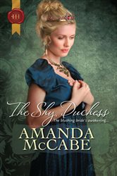 Book cover: The Shy Duchess, by Amanda McCabe (preview)