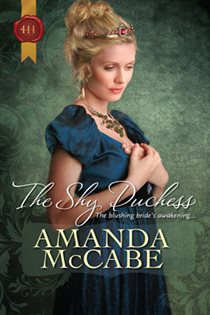 Book cover: The Shy Duchess, by Amanda McCabe (preview)