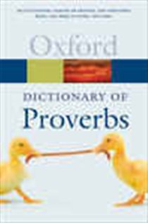 Book cover: A Dictionary of Proverbs, edited by Jennifer Speake (preview)