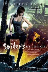 Book cover: Spider's Revenge, by Jennifer Estep (preview)