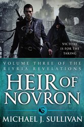 Book cover: Heir of Novron (Book 3 of The Riyria Revelations) by Michael J. Sullivan (preview)
