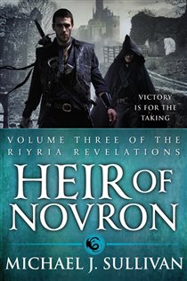 Book cover: Heir of Novron (Book 3 of The Riyria Revelations) by Michael J. Sullivan (preview)