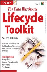 Book cover: The Data Warehouse Lifecycle Toolkit, by Ralph Kimball (preview)